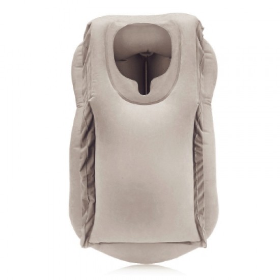 Frontal Travel Pillow Inflatable Air Bolster Comfortable Sleep  on Plane